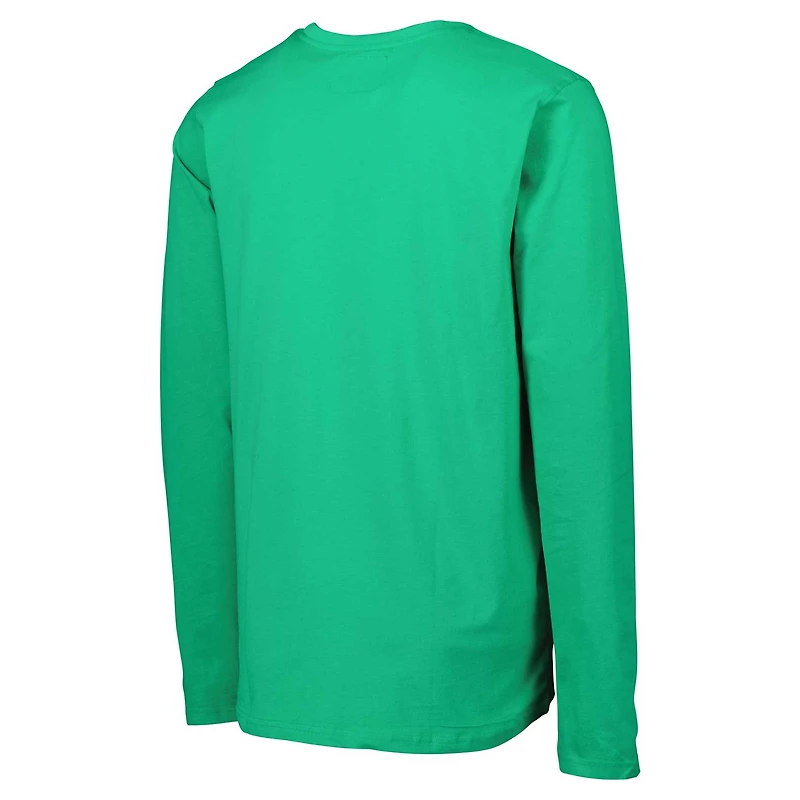 Men's Green Celtic Heavy Long Sleeve T-Shirt