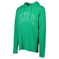 Men's Green Celtic Long Sleeve Hoodie T-Shirt