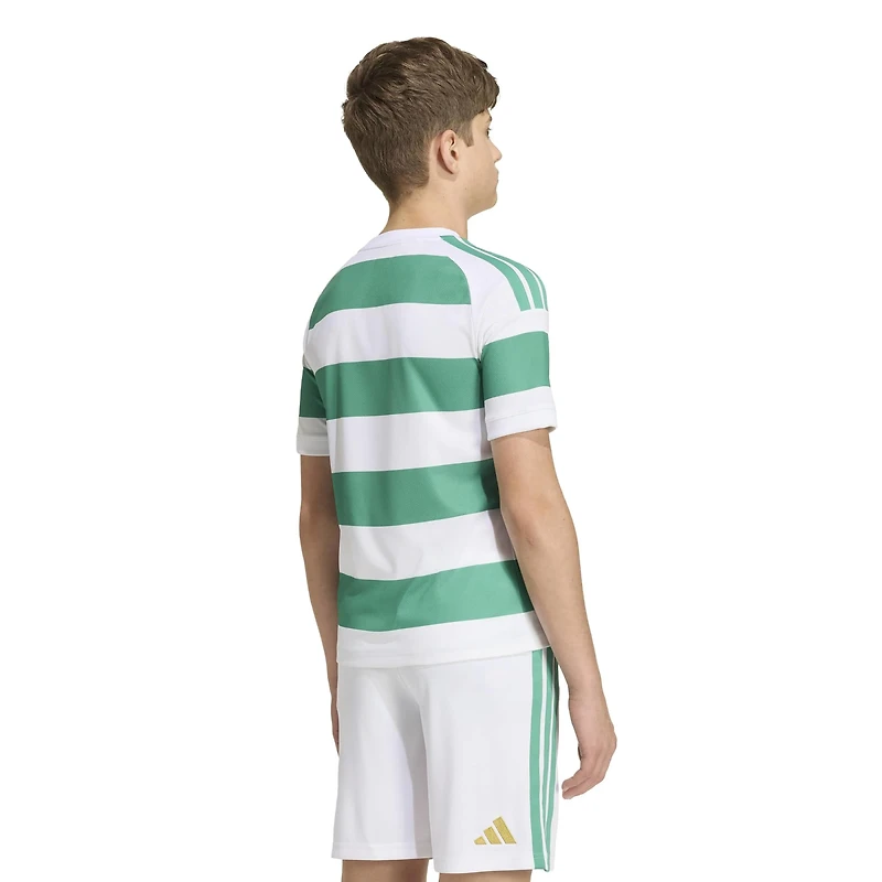 Youth adidas White Celtic Home 2026/27 Replica Jersey
