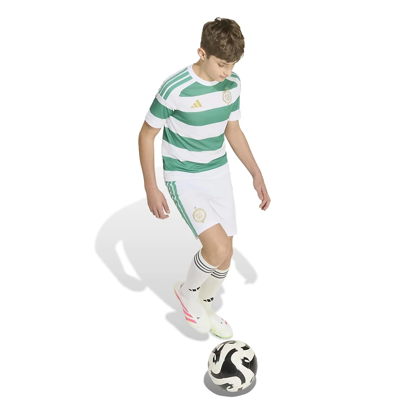 Youth adidas White Celtic Home 2026/27 Replica Jersey