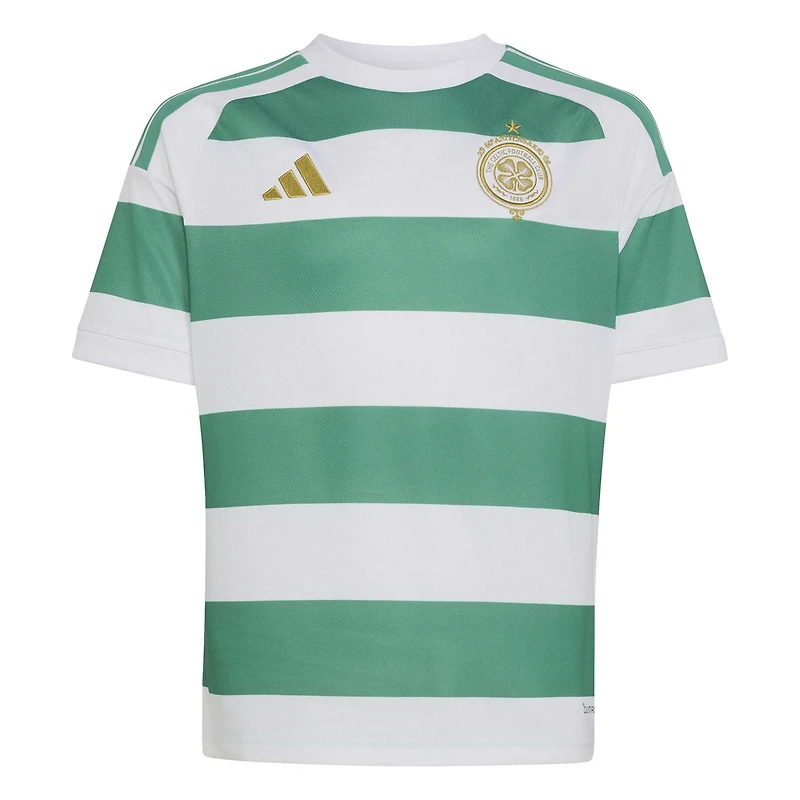 Youth adidas White Celtic Home 2026/27 Replica Jersey