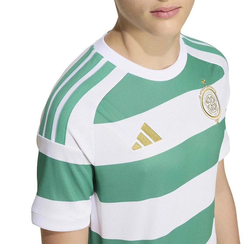 Youth adidas White Celtic Home 2026/27 Replica Jersey