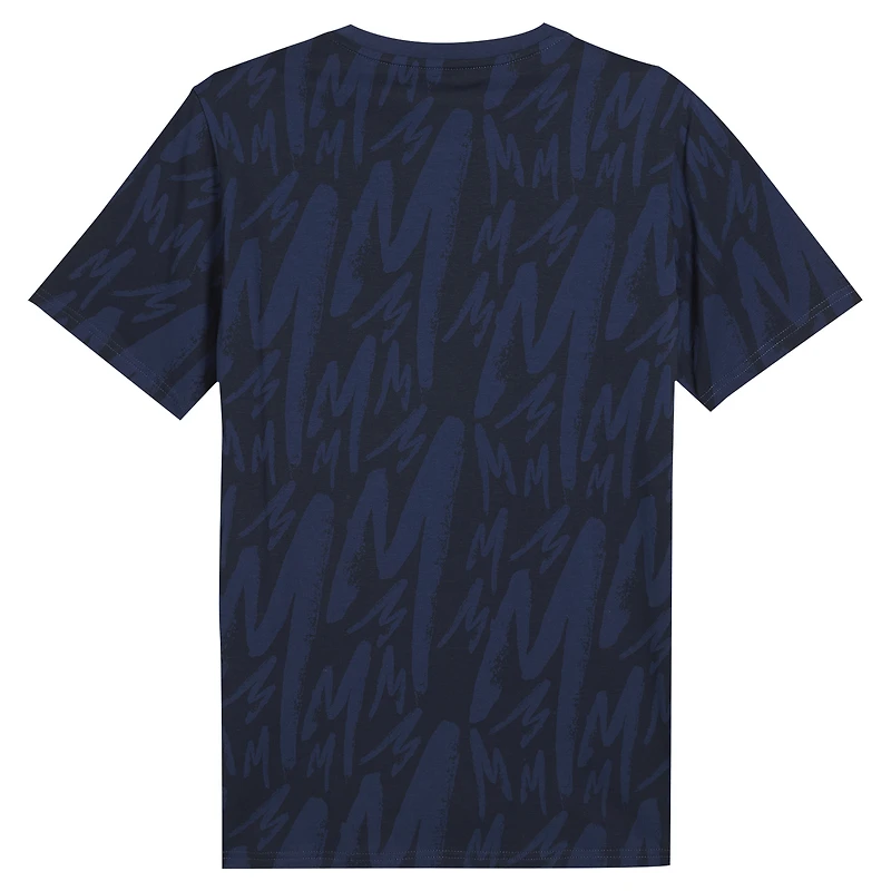 T-shirt Puma CF Monterrey ftblCulture AOP bleu pour homme