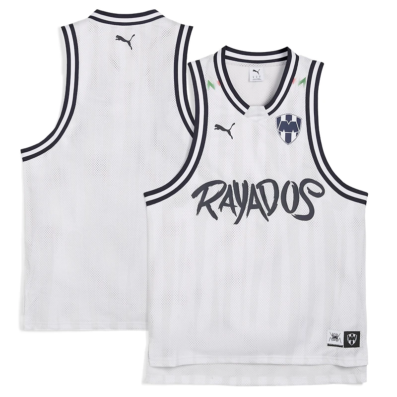 Maillot de basket-ball dryCELL gris Puma CF Monterrey 2025 pour homme