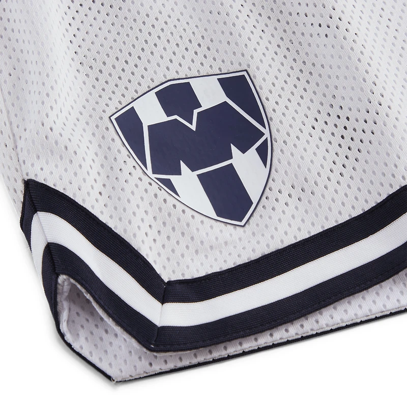 Short réversible Puma gris CF Monterrey 2025 pour homme Coupe du Monde des Clubs de la FIFA