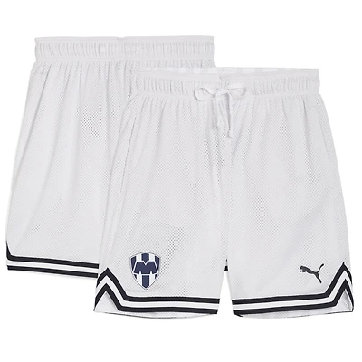 Men's Puma Gray CF Monterrey 2025 FIFA Club World Cup Hoops Reversible Shorts