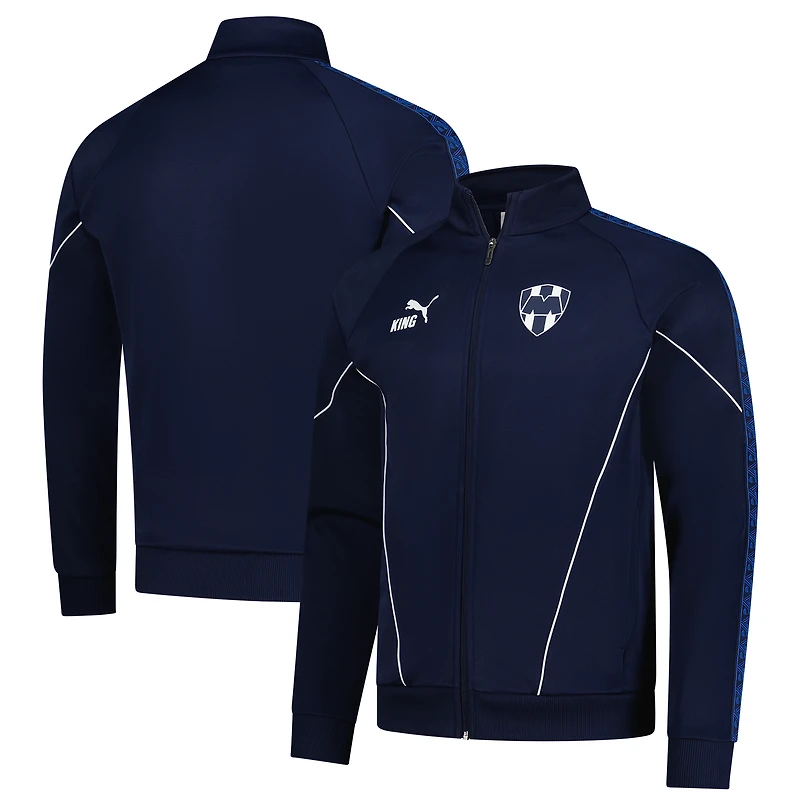 Men's Puma Navy CF Monterrey 2025/26 King dryCell Anthem Full-Zip Jacket