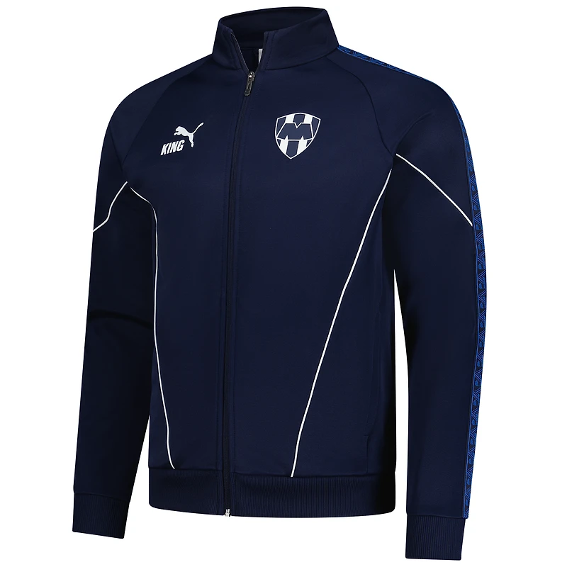 Men's Puma Navy CF Monterrey 2025/26 King dryCell Anthem Full-Zip Jacket
