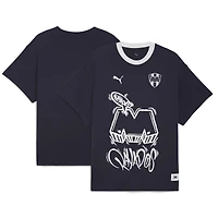 Men's Puma White CF Monterrey 2025 FIFA Club World Cup Hoops T-Shirt
