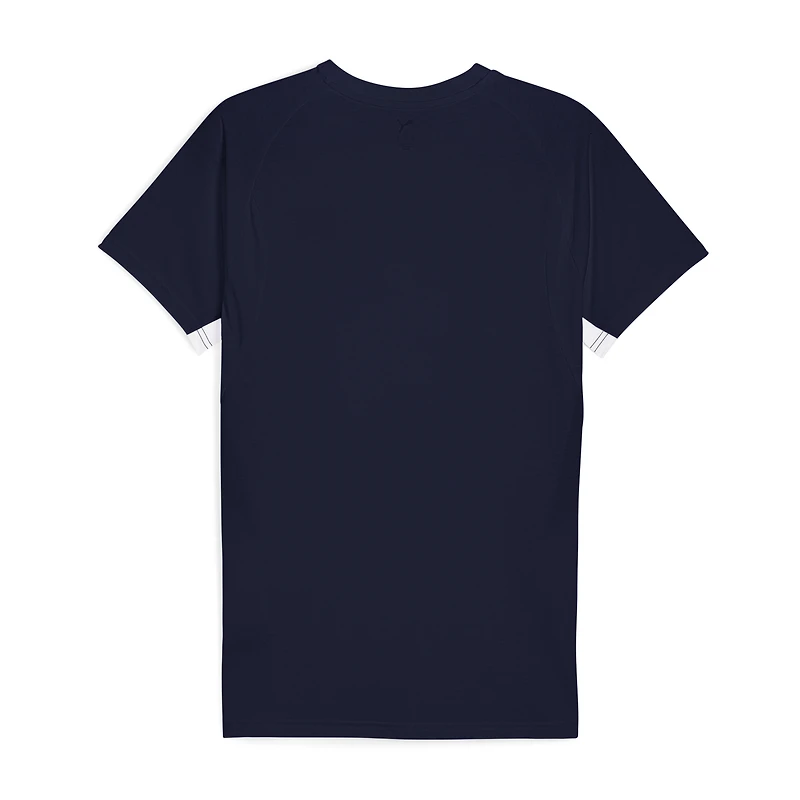 Men's Puma  Navy CF Monterrey Evostripe dryCELL Raglan T-Shirt