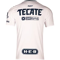Men's Puma White CF Monterrey 2025/26 Away Replica Jersey