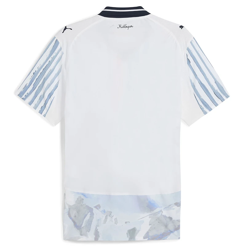 Maillot authentique Puma x KidSuper blanc CF Monterrey 2025 Coupe du Monde des Clubs de la FIFA pour homme
