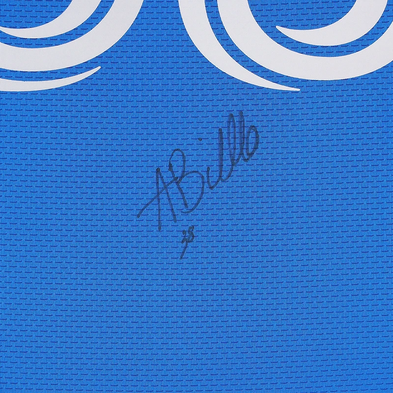 Maillot adidas bleu numéro 38 autographié par Alessandro Biello du CF Montréal lors de la saison 2024 de la MLS - Taille M
