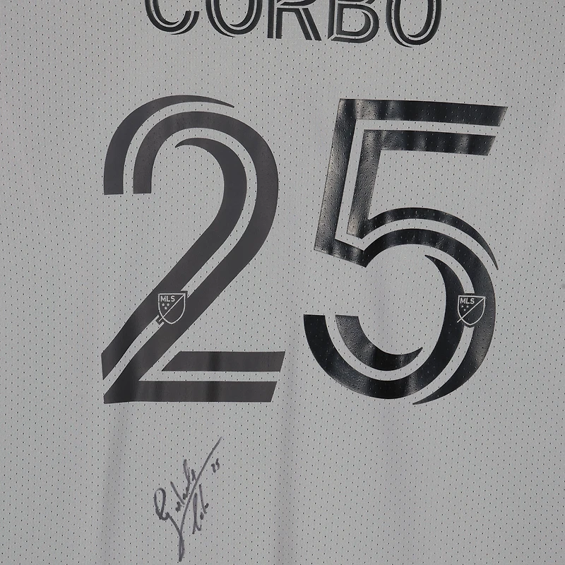 Gabriele Corbo CF Montreal Autographed Match-Used #25 Gray Jersey from the 2023 MLS Season
