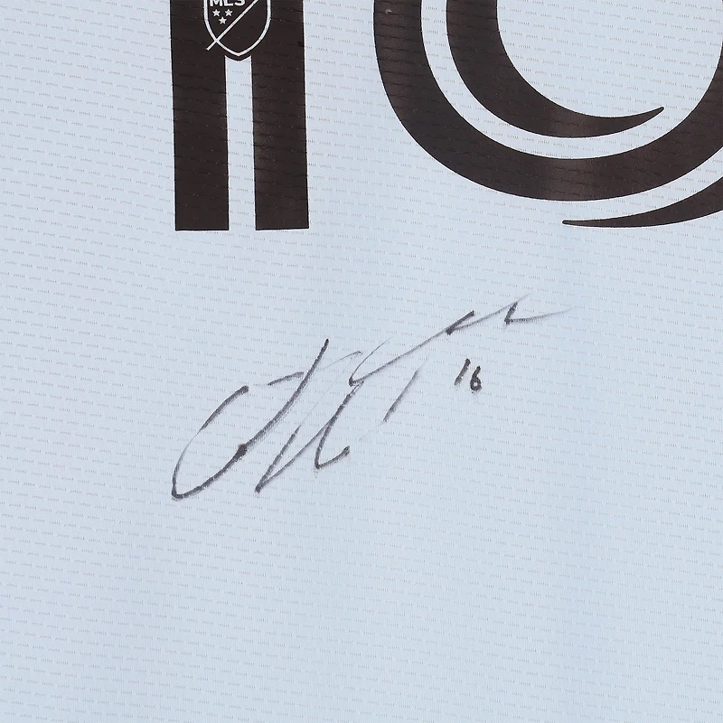 Joel Waterman CF Montreal Autographed Match-Used #16 Light Blue adidas Jersey from the 2024 MLS Season - Size M