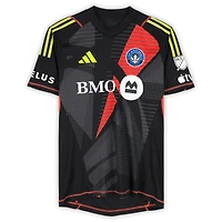 Maillot adidas noir numéro 40 autographié par Jonathan Sirois du CF Montréal pour la saison 2024 de la MLS - Taille L
