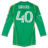Jonathan Sirois CF Montreal Autographed Match-Used #40 Green adidas Jersey from the 2024 MLS Season - Size M