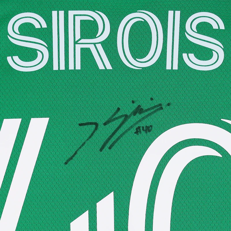 Jonathan Sirois CF Montreal Autographed Match-Used #40 Green adidas Jersey from the 2024 MLS Season - Size M