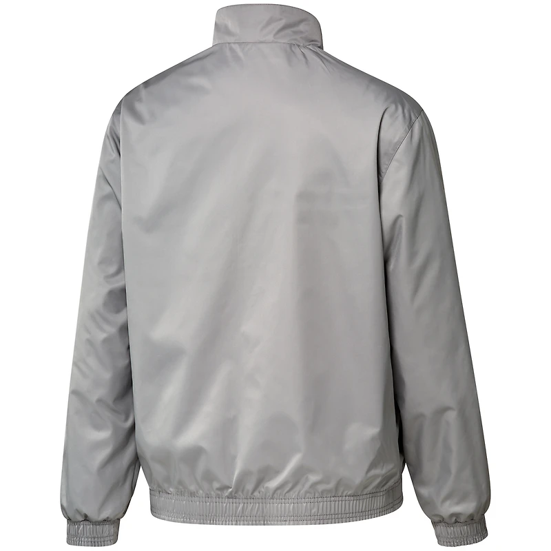 Men's adidas Black/Gray CF Montreal 2023 On-Field Anthem Full-Zip Reversible Team Jacket