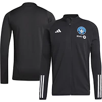 Men's adidas Black CF Montreal Training AEROREADY Full-Zip Raglan Jacket