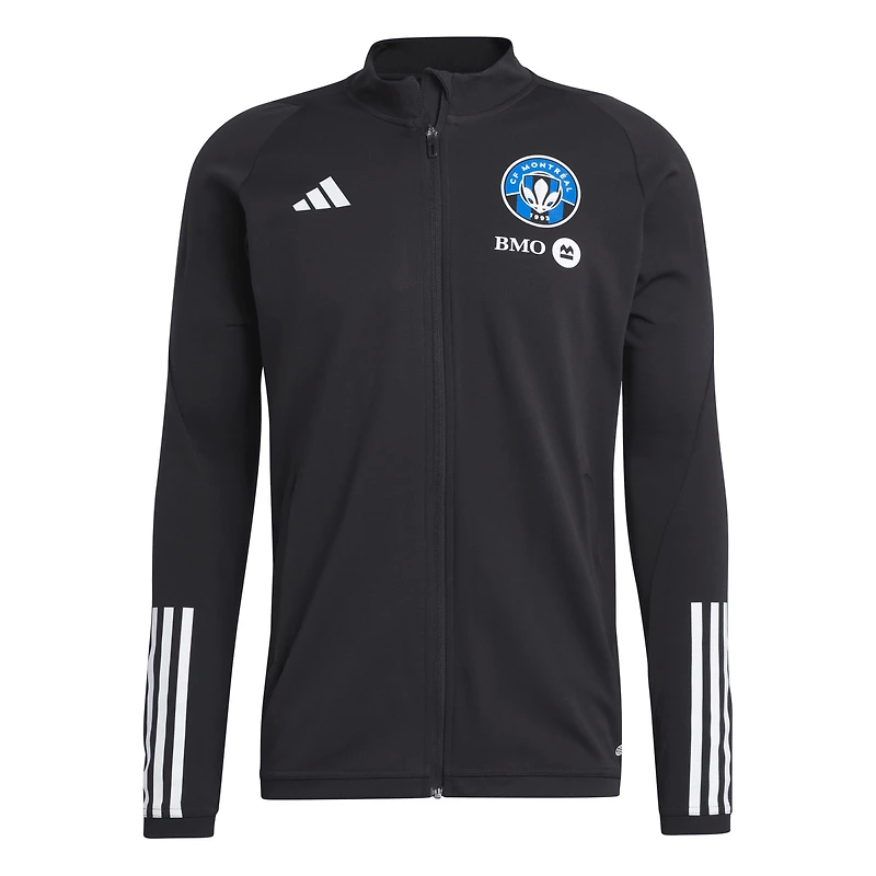 Men's adidas Black CF Montreal Training AEROREADY Full-Zip Raglan Jacket