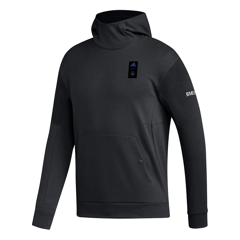 Chandail de voyage Montréal CF adidas noir pour homme - à capuchon