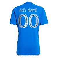 Maillot adidas CF Montreal 2023 Primary Custom Replica pour Homme Bleu