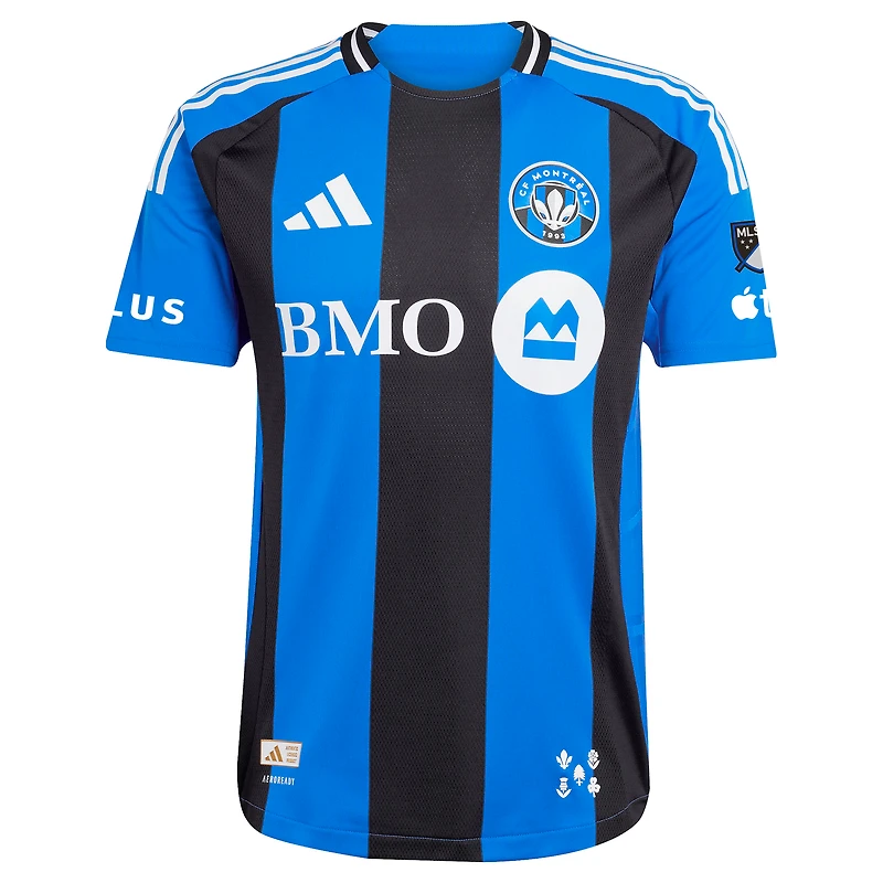 Men's adidas Brayan Vera Blue CF Montréal 2025 Original On-Field Authentic Jersey
