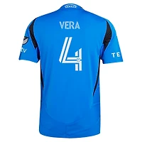 Maillot authentique adidas Brayan Vera Blue CF Montréal 2025 Original On-Field pour homme