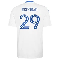 Men's adidas Franco Escobar White CF Montreal 2026 The Procure Jersey Replica
