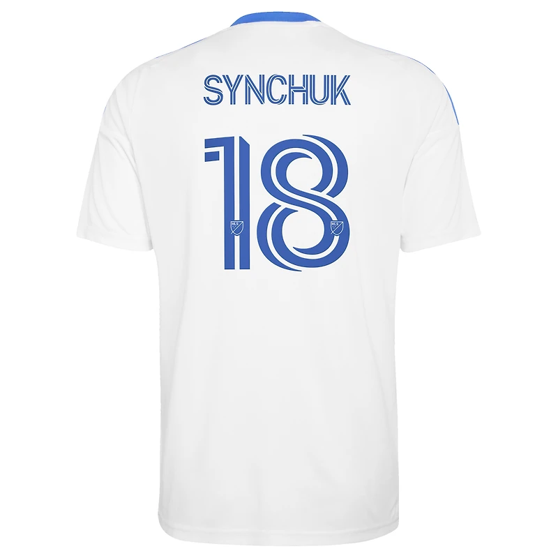 Men's adidas Hennadii Synchuk White CF Montreal 2026 The Procure Jersey Replica
