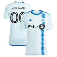 Maillot personnalisé adidas CF Montréal 2024 La Main Replica bleu clair pour homme