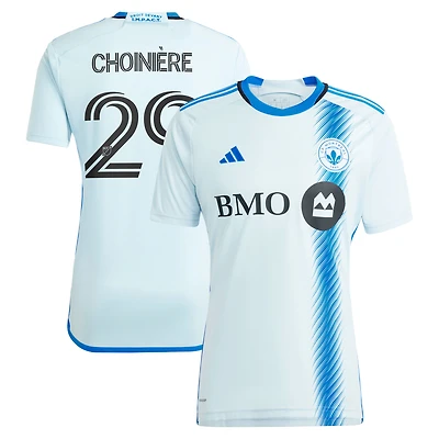 Maillot de joueur réplique adidas Mathieu Choinière CF Montréal 2024 La Main pour homme, bleu clair