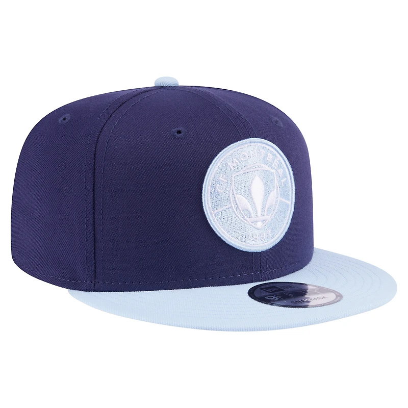 Men's New Era Navy CF Montreal Color Pack Two-Tone 9FIFTY Snapback Hat