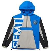 Unisex Live Breathe Futbol Royal CF Montreal Tekker Half-Zip Anorak Jacket