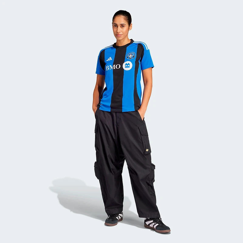 Maillot réplique original de Montréal 2025 adidas bleu CF pour femme