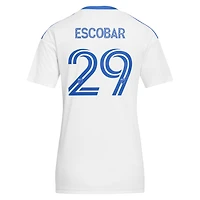 Women's adidas Franco Escobar White CF Montreal 2026 The Procure Jersey Replica