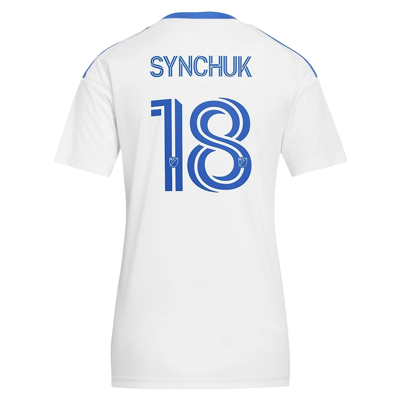 Women's adidas Hennadii Synchuk White CF Montreal 2026 The Procure Jersey Replica