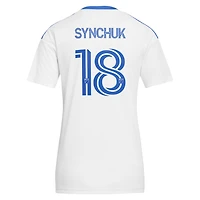 Women's adidas Hennadii Synchuk White CF Montreal 2026 The Procure Jersey Replica