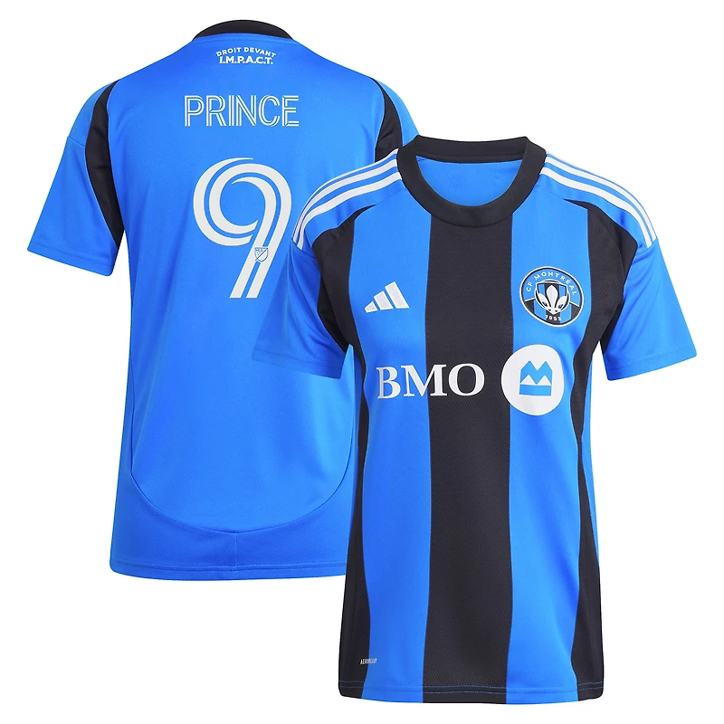 Women's adidas Prince Owusu Blue CF Montréal 2025 Original Replica Player Jersey
