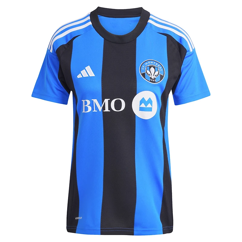 Maillot de joueur réplique original Montréal 2025 adidas Prince Owusu bleu CF pour femme