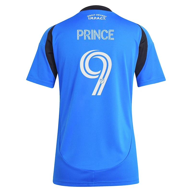 Women's adidas Prince Owusu Blue CF Montréal 2025 Original Replica Player Jersey
