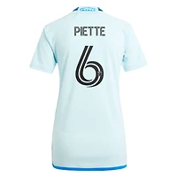 Maillot de joueur réplique adidas Samuel Piette CF Montréal 2024 La Main bleu clair pour femme