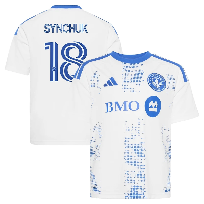 Youth adidas Hennadii Synchuk White CF Montreal 2026 The Procure Jersey Replica