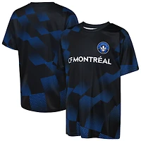 Youth Outerstuff  Black CF Montreal Sheer Thrill T-Shirt