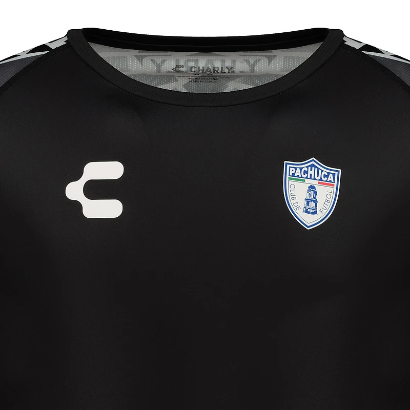 T-shirt d'entraînement Charly Black CF Pachuca DRY FACTOR 2024/25 pour homme