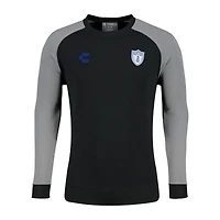 Sweat-shirt à capuche raglan Charly Black C.F. Pachuca pour homme