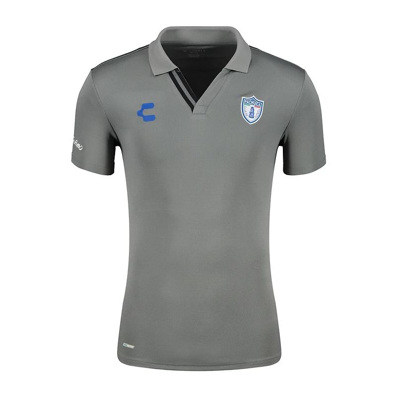 Polo Charly Gray CF Pachuca DryFactor pour homme