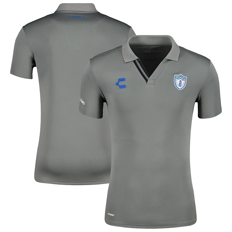 Polo Charly Gray CF Pachuca DryFactor pour homme