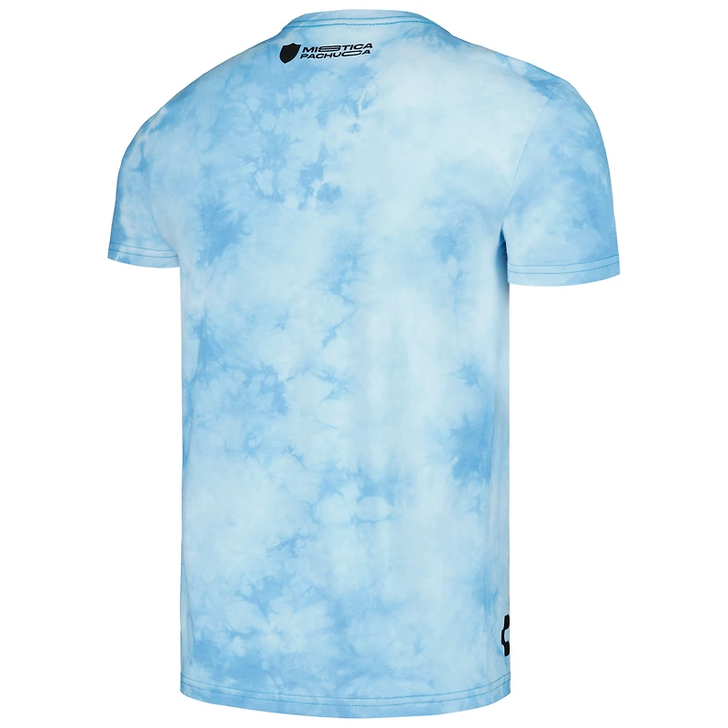 Men's Charly Light Blue C.F. Pachuca Tie-Dye T-Shirt